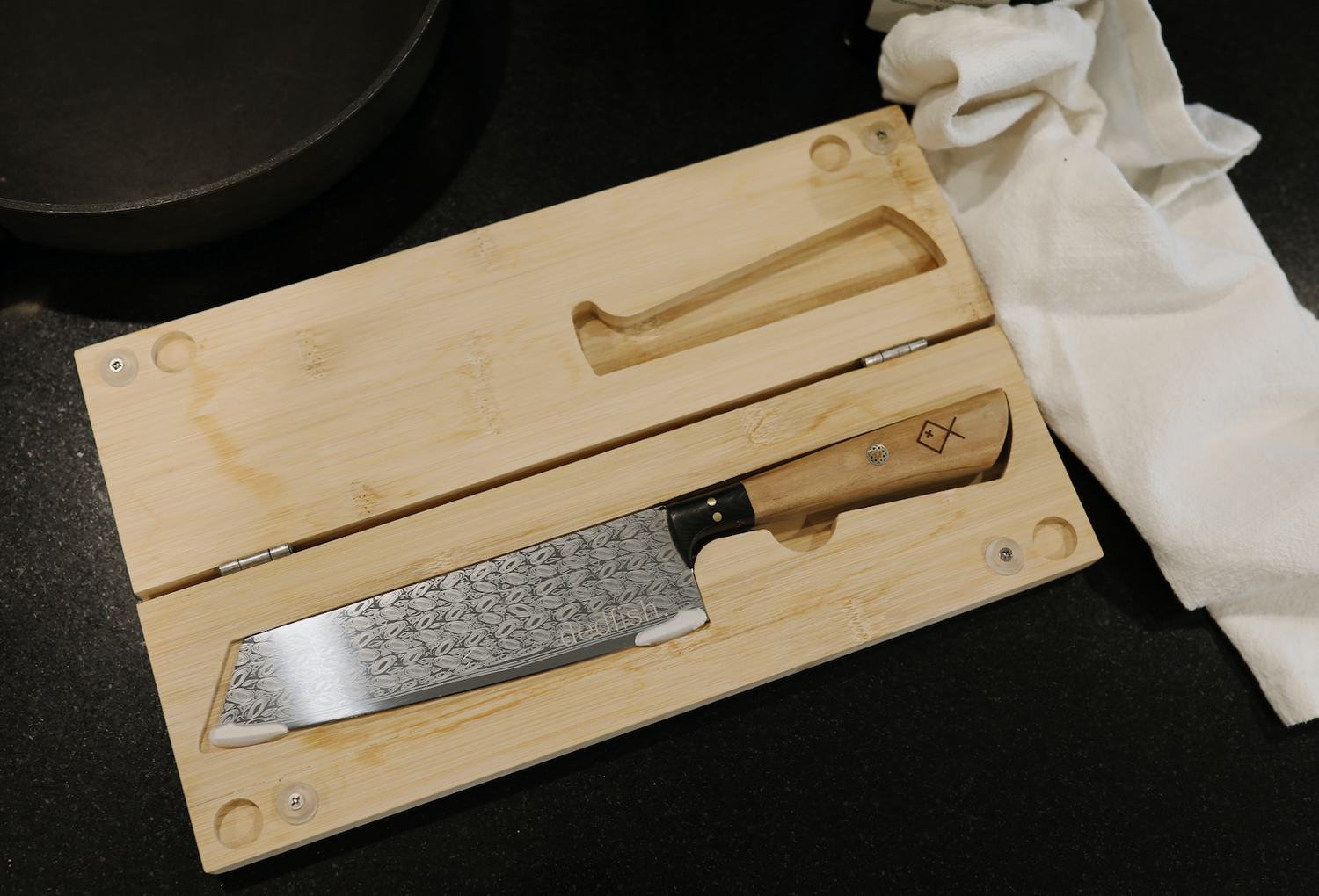 Cleaver Knife Olive Wood – dedfish co